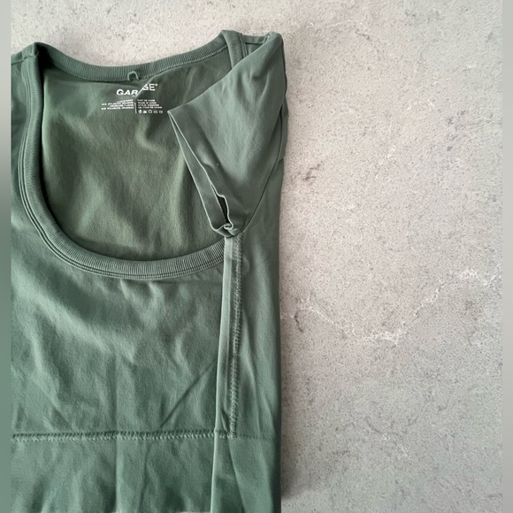 Garage Ocean Green Skyler Scoop Seamless Tee - Picture 4 of 4